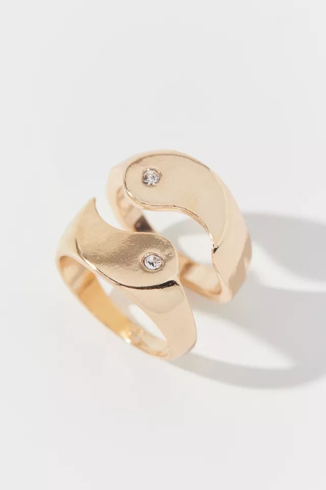 Yin Yang Ring Set | Urban Outfitters (US and RoW)