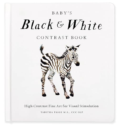 Baby's Black and White Contrast Book: High-Contrast Art for Visual Stimulation at Tummy Time (Our... | Amazon (US)