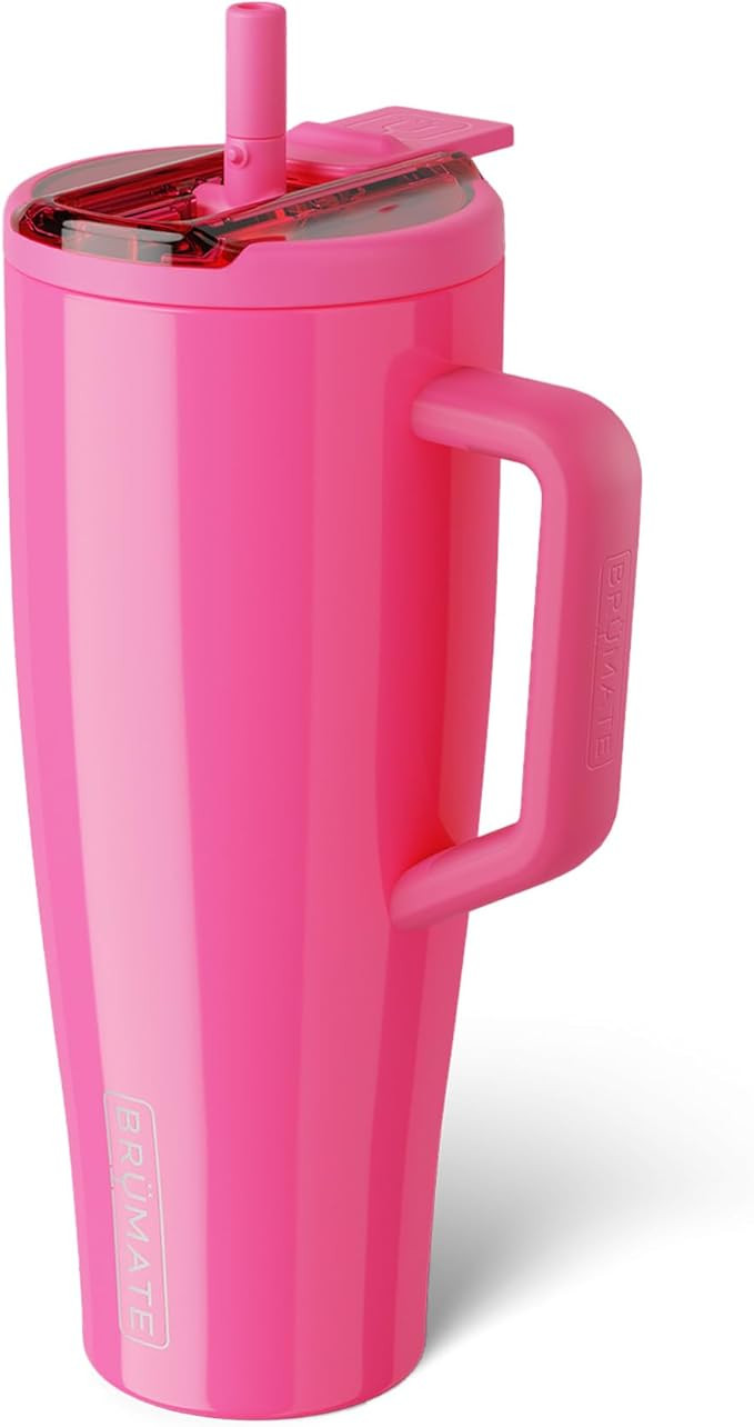 BrüMate Era Flip 40oz Tumbler with 100% Leakproof Covered Straw Lid | Hygienic Covered Straw | I... | Amazon (US)