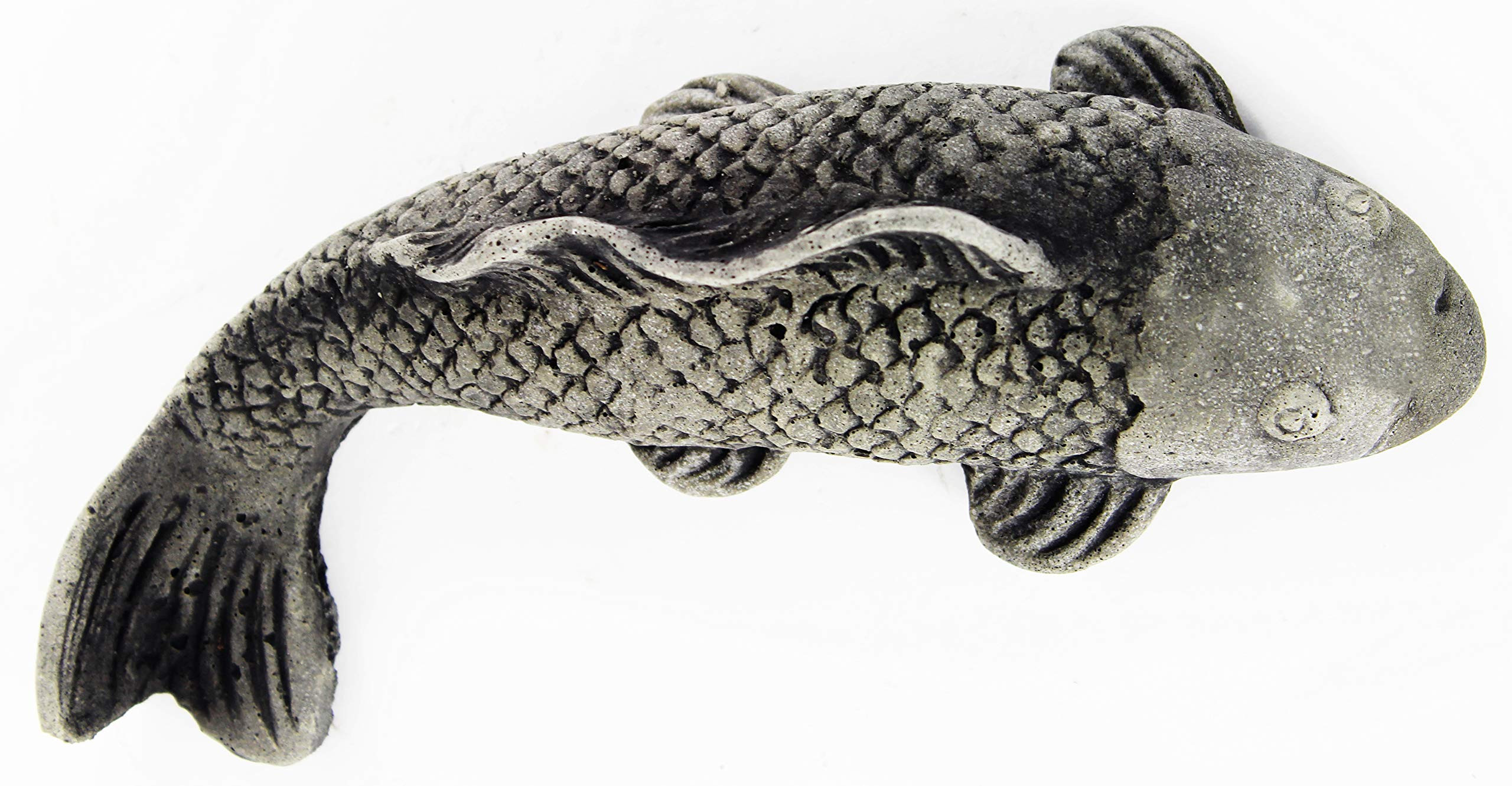Koi Fish Concrete Garden Statues Cement Figures | Amazon (US)