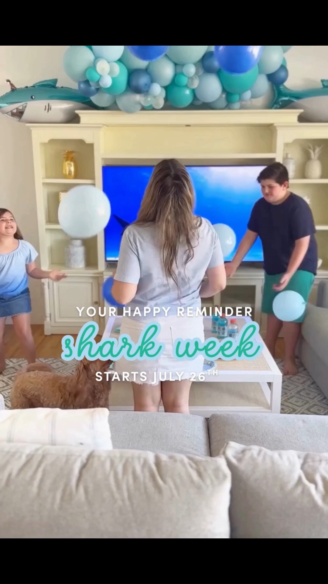 Eeep! Shark week kicks off July 2026! SO many fun & easy ways to make happy family memories! Check out all my favorite Shark week party decor ideas and snack ideas below! Happy celebrating.

#LTKmomlife #LTKKids #LTKSeasonal