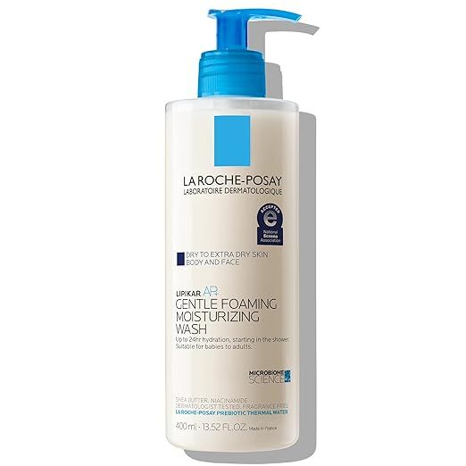 La Roche Posay Lipikar Wash AP+ Body & Face Wash with Pump, Gentle Daily Cleanser with Shea Butte... | Amazon (US)