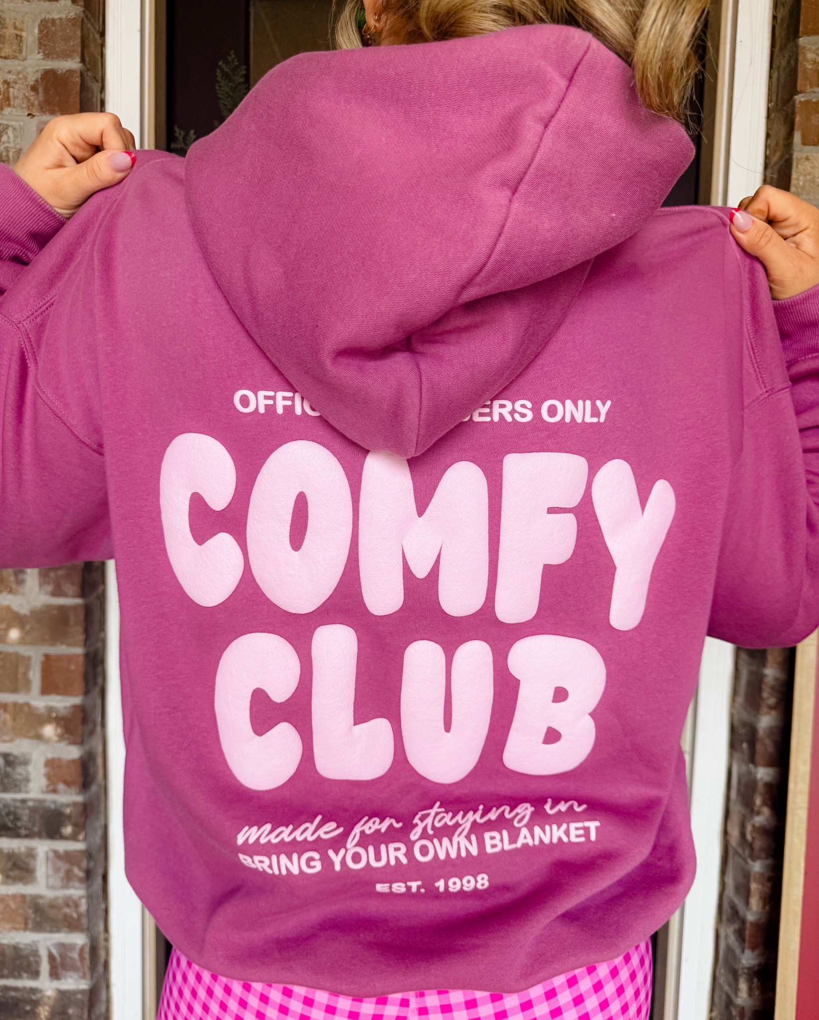 The back of this hoodie is so cute!! Grab asap from Target! 

#LTKmomlife #LTKFindsUnder50 #LTKgrwm