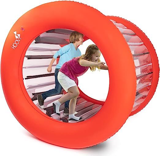 Giant Hamster Wheel Human | 65" Diameter | Inflatable Rolling Wheel | Outdoor Activities for Kids... | Amazon (US)