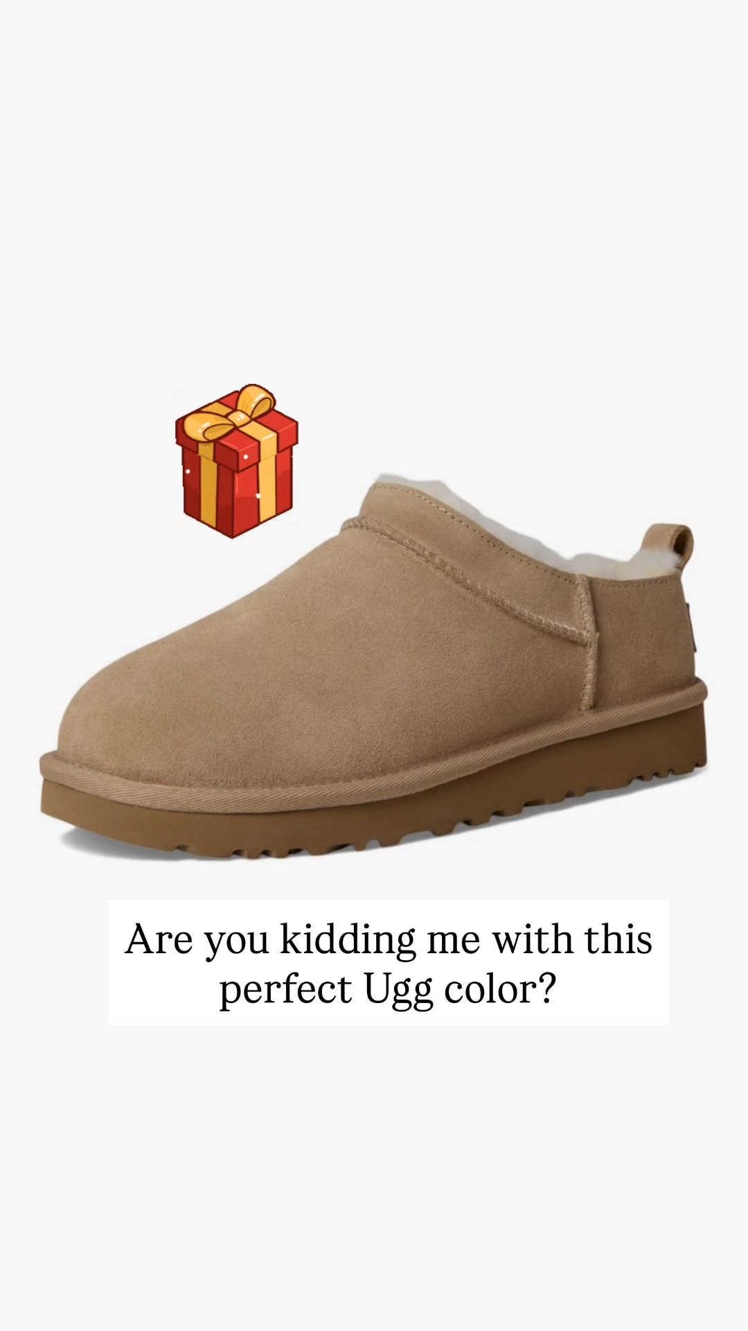 Ugg Micro Boot in the best color / Sand 
Christmas gift idea 

#LTKootd #LTKGiftGuide #LTKShoeCrush