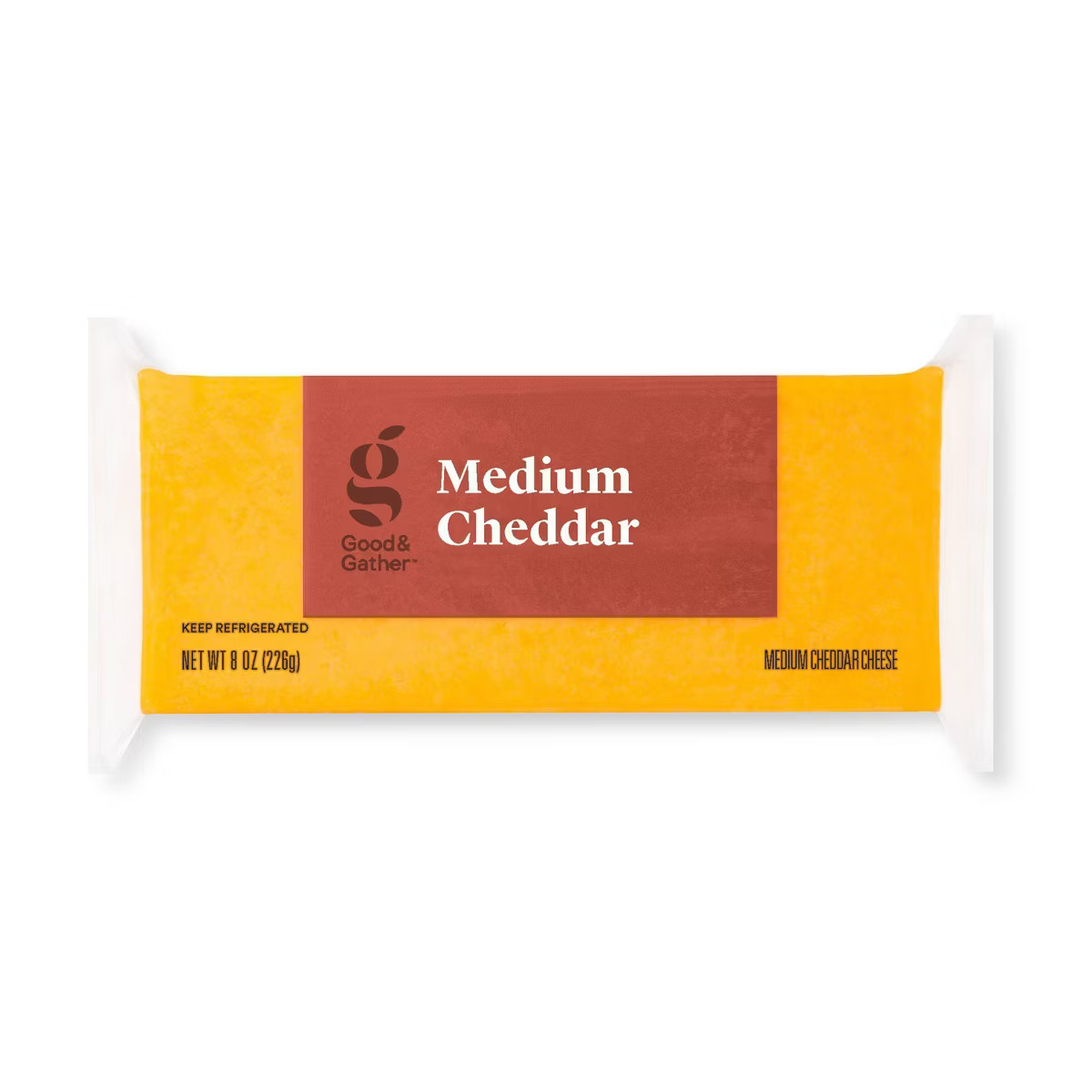 Medium Cheddar Cheese - 8oz - Good & Gather™ | Target