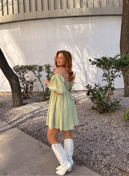 xs reg in the dress (new colors now) true to size on the boots - code SUMMER 