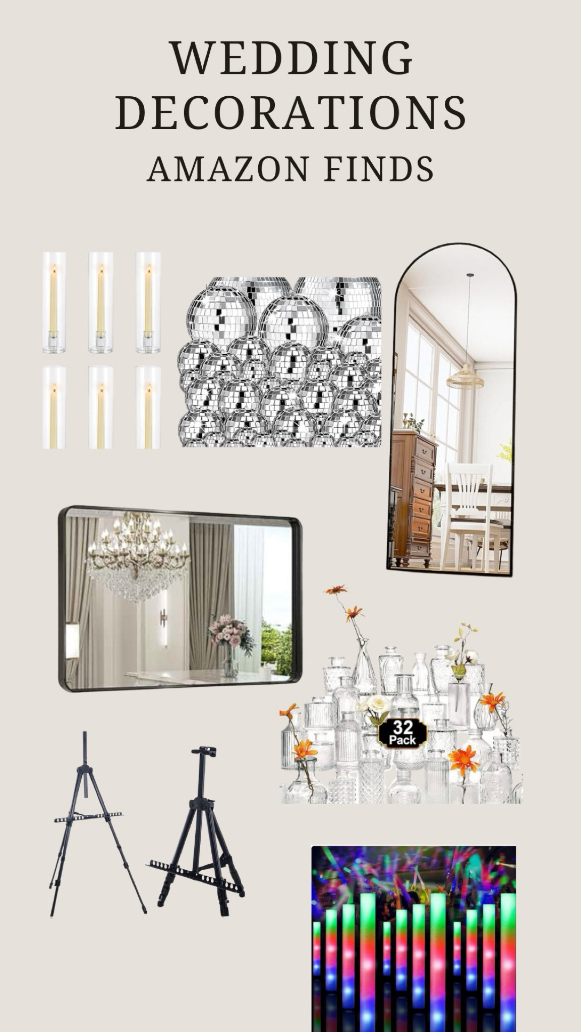 In honor of Amazon prime here are the things I’d buy as bride for wedding decor 

#LTKParties #LTKSummerSales #LTKWedding