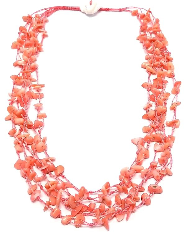 Multi Strand Genuine Gemstone Necklace | Amazon (US)