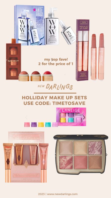 The cutest Sephora makeup sets for the holidays. So many of these are my go to, especially that tarte lipgloss. I wear the shade: grapefruit. It’s the best 🙌

#LTKGiftGuide #LTKsalealert #LTKHolidaySale