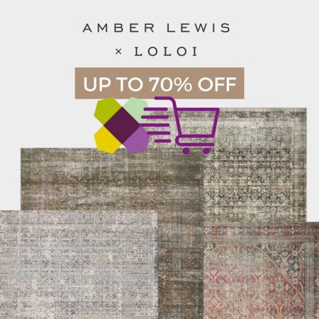 Amber Lewis x Loloi Rugs up to 70% off! 



#LTKunder100 #LTKCyberweek #LTKhome