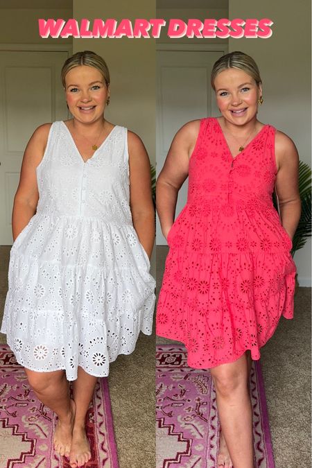 Walmart eyelet dresses 

#LTKstyletip #LTKfindsunder50 #LTKsalealert