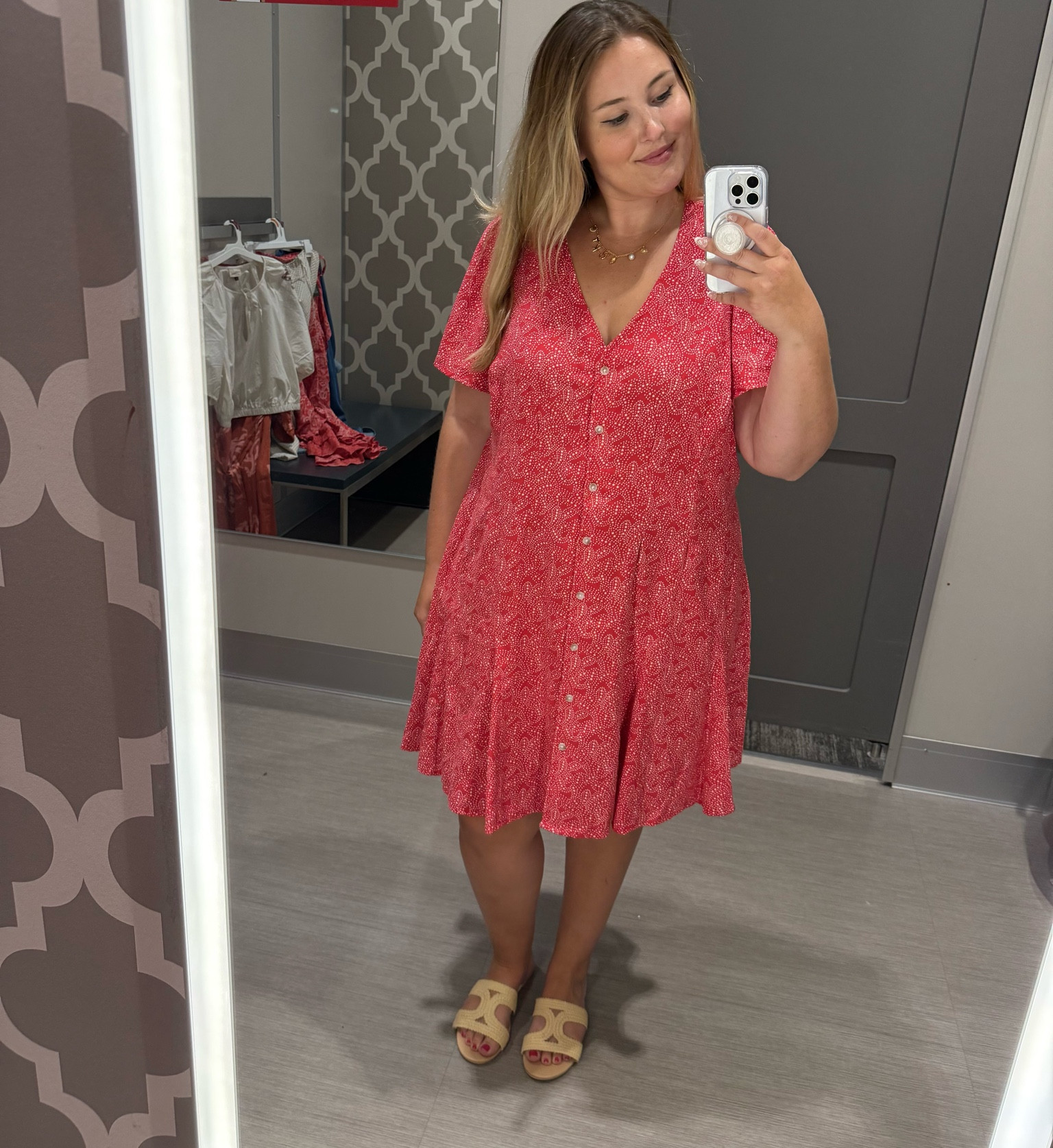 Pretty button down cotton dress with pockets. Perfect for the Fourth of July 

#LTKFindsUnder50 #LTKMidsize #LTKPlusSize