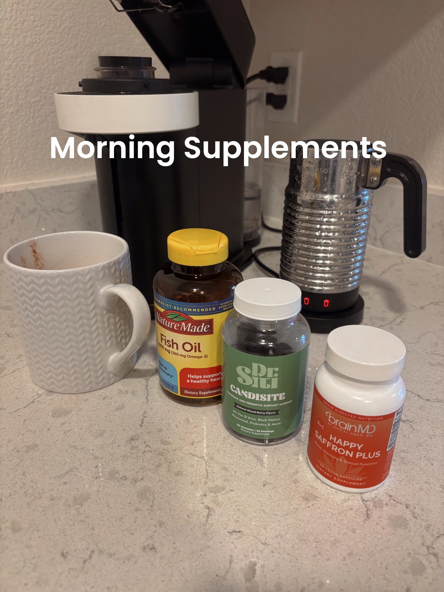 Morning Supplements for health and wellness 

#LTKmorningroutine #LTKActive #LTKdayinmylife