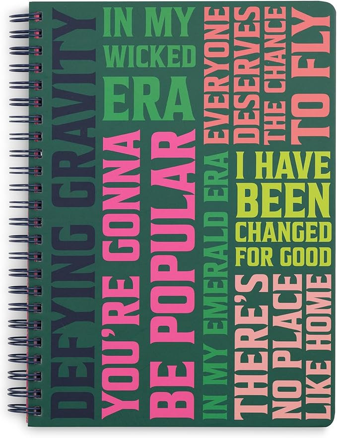 Steel Mill & Co Cute Mini Spiral Notebook for Theater Lovers, 8.25" x 6.25" Journal with Durable ... | Amazon (US)