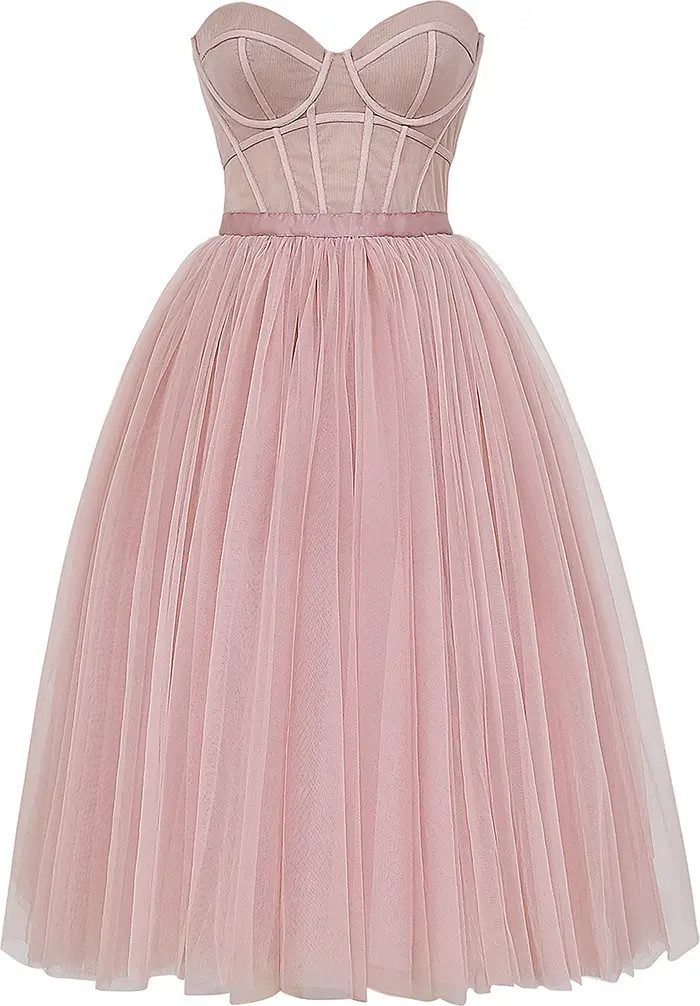 HOUSE OF CB Darling Corset Fit & Flare Dress | Nordstrom | Nordstrom