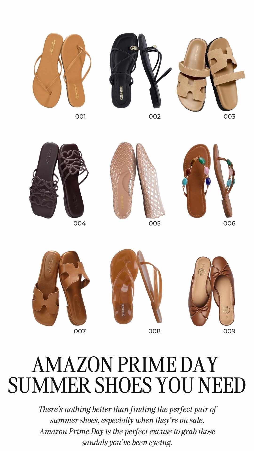 Amazon prime day summer shoes you need
