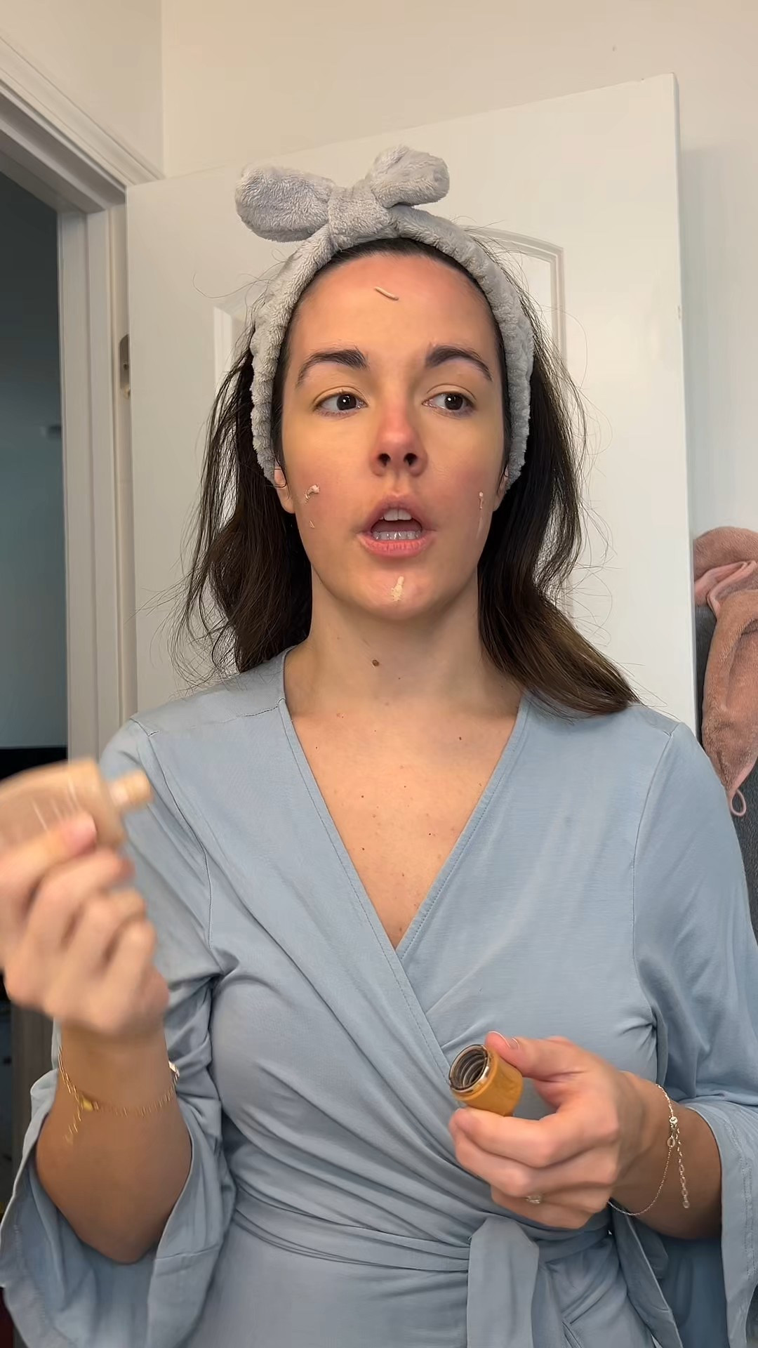 The reality of getting ready as a mom😂

#LTKvlog #LTKBeauty #LTKmomlife