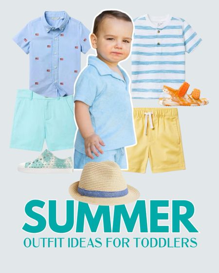 Summer toddler outfit favs for boys 
#toddleroutfit #boytoddlers #summerboys

#LTKstyletip #LTKkids #LTKbaby