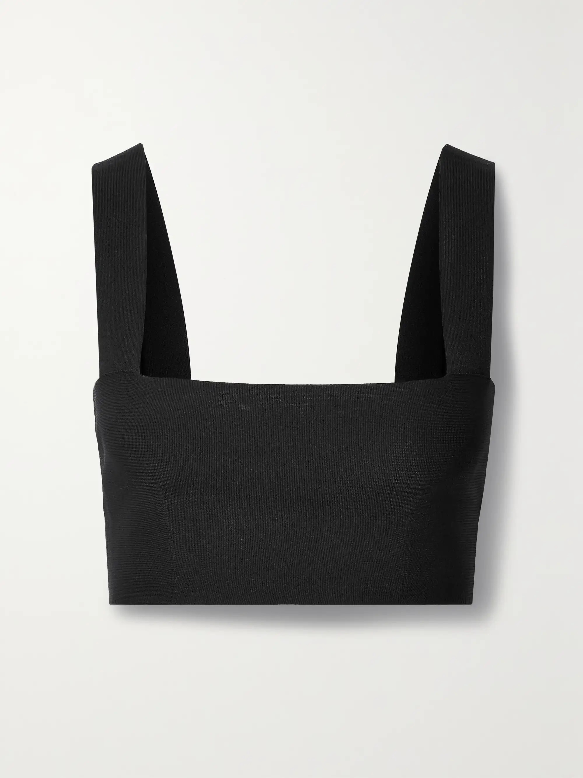 VB Body cropped stretch-knit top | NET-A-PORTER (UK & EU)