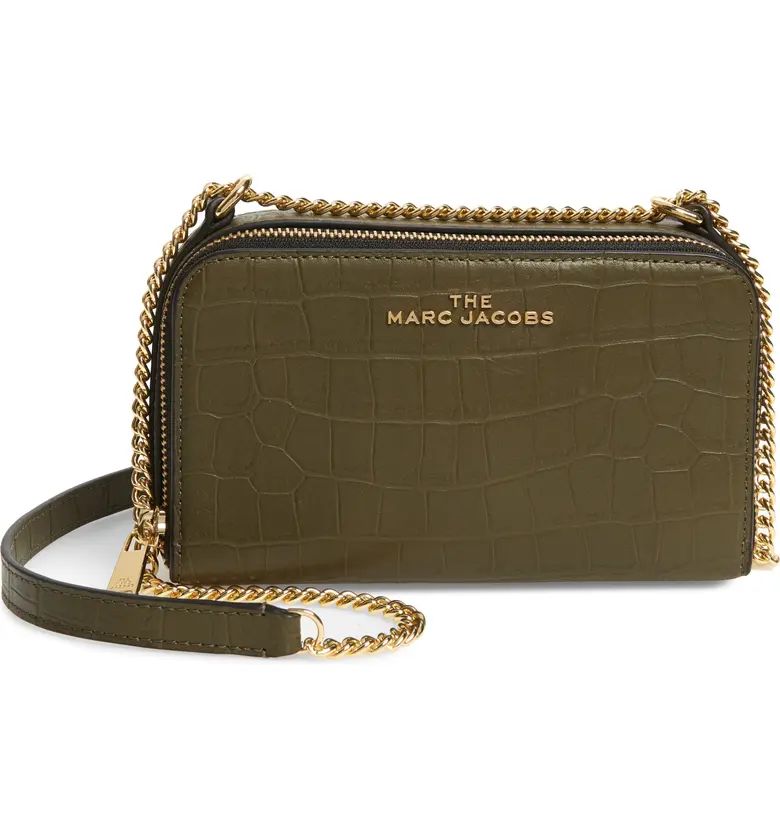 The Croc Embossed Leather Crossbody Bag | Nordstrom
