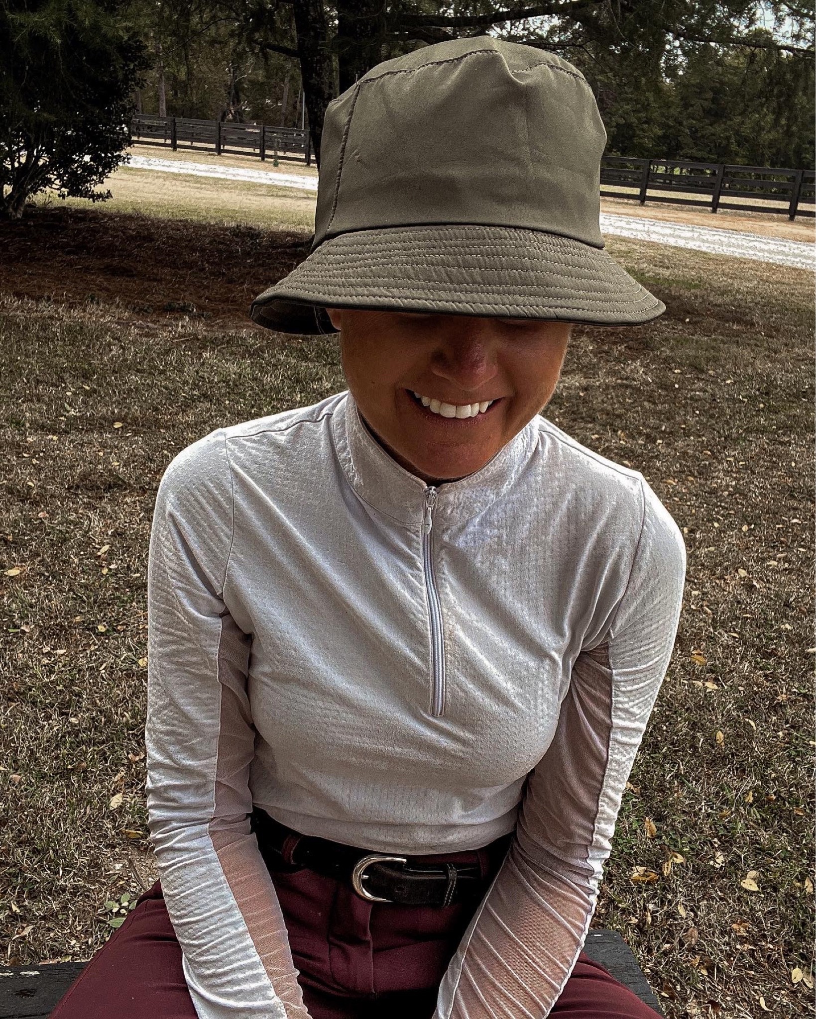 ANINE BING Demi Bucket Hat in Dark curated on LTK