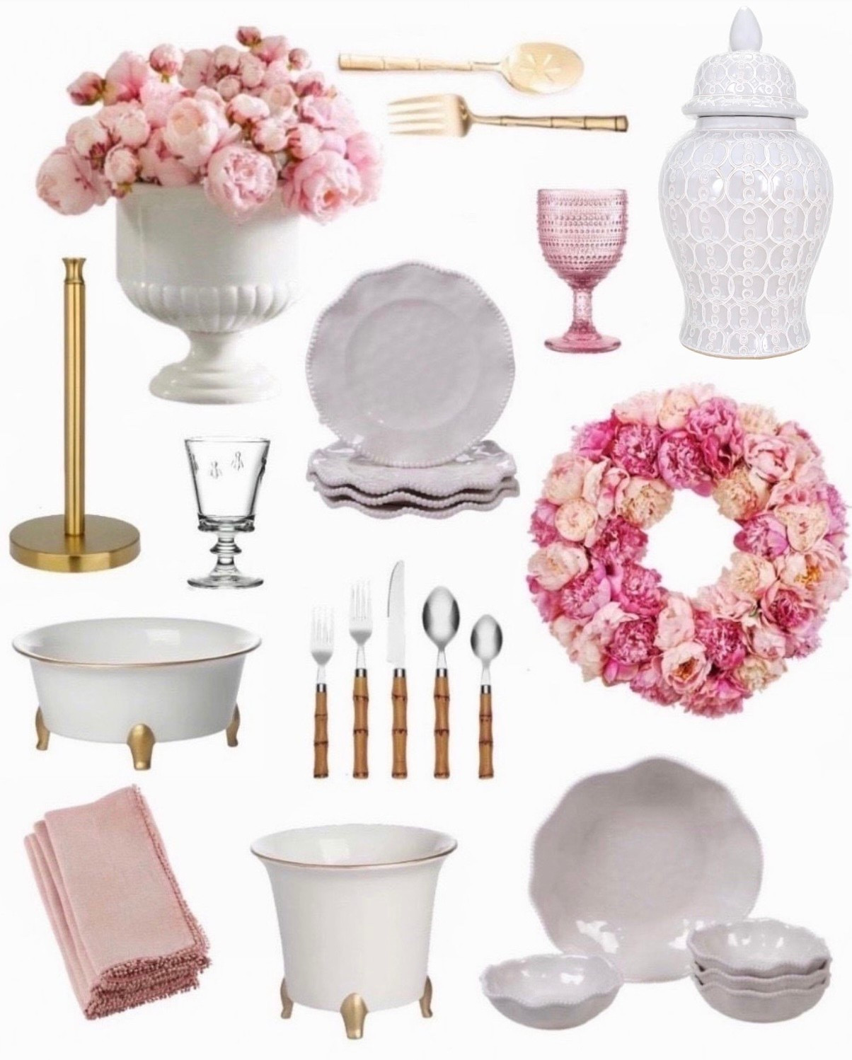 Spring favorites 🌸 spring decor spring entertaining hosting peonies statement vase melamine plates white dinnerware 

#LTKSeasonal #LTKHome #LTKSaleAlert