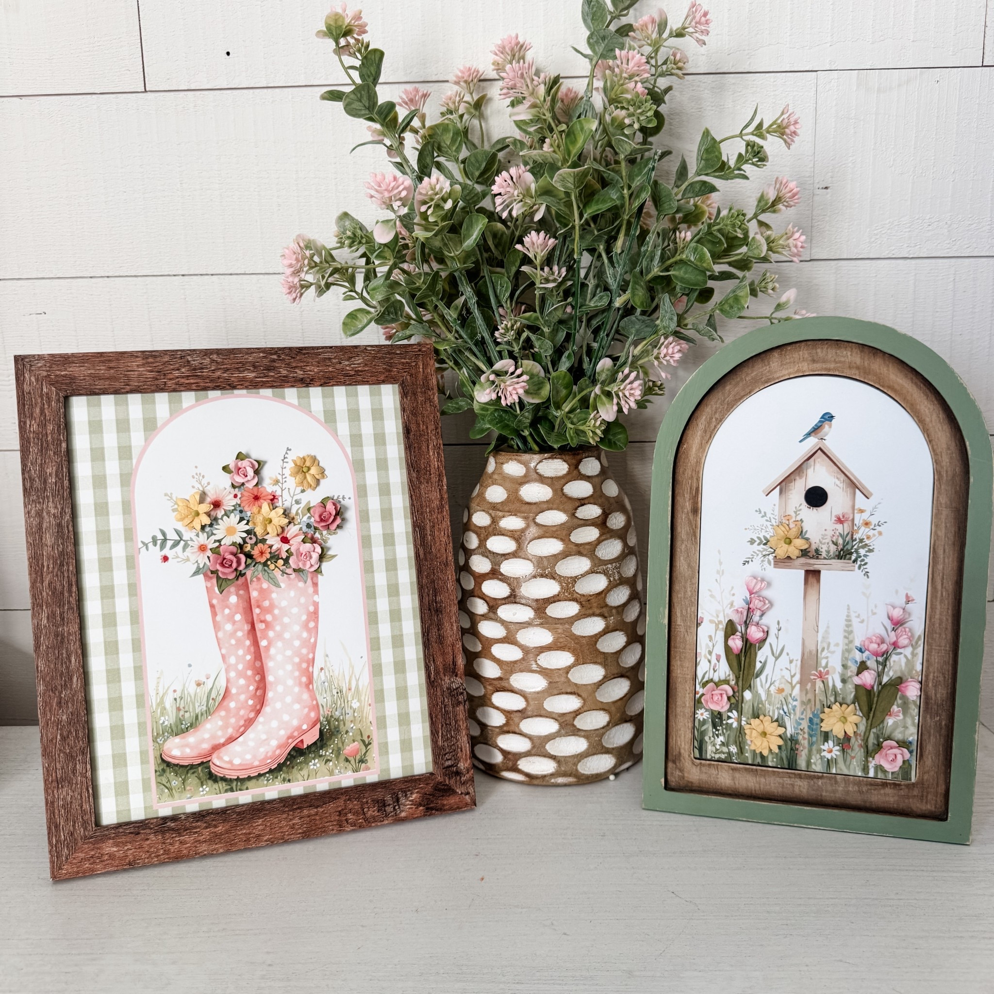 Supply list for the Sweet Spring Blooms project (for the jingle & mingle event). Detailed list and more options available with printable bundle purchase! 

#LTKSeasonal #LTKHome #LTKSpringSale