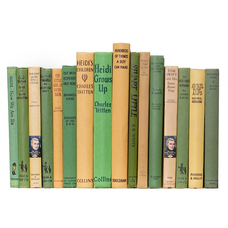 Vintage Wheat Grass Kids Book Set (S/16) | One Kings Lane