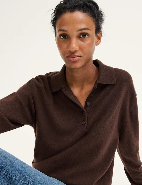 Polo Sweater in SoftWool | Madewell