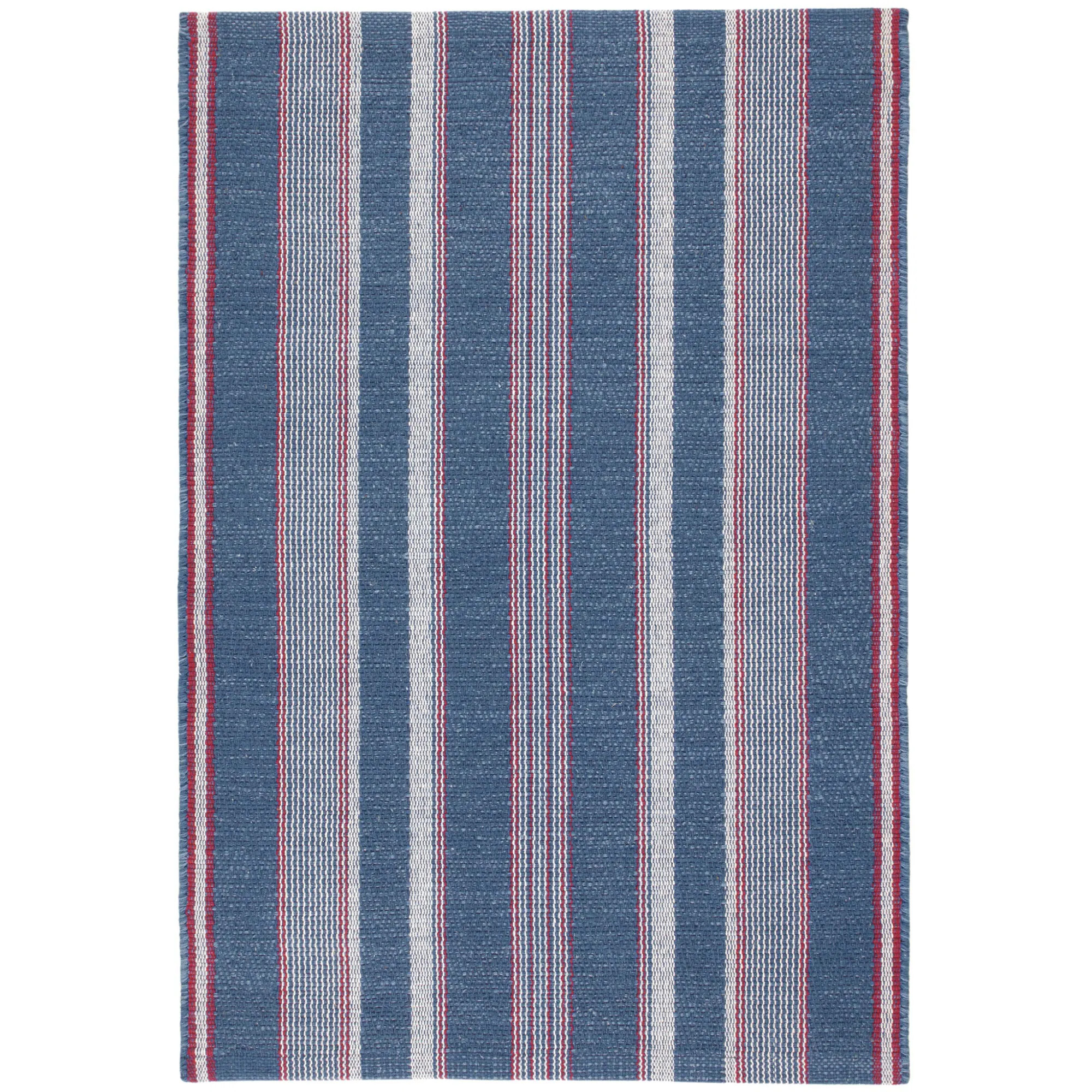 Dash & Albert Camden Stripe Handwoven Cotton Rug - On Sale - Overstock - 44094126 | Overstock