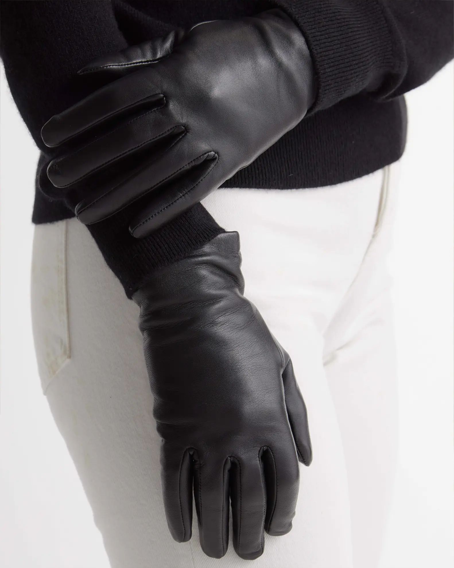 Women's Cashmere Lined Leather Gloves | Quince