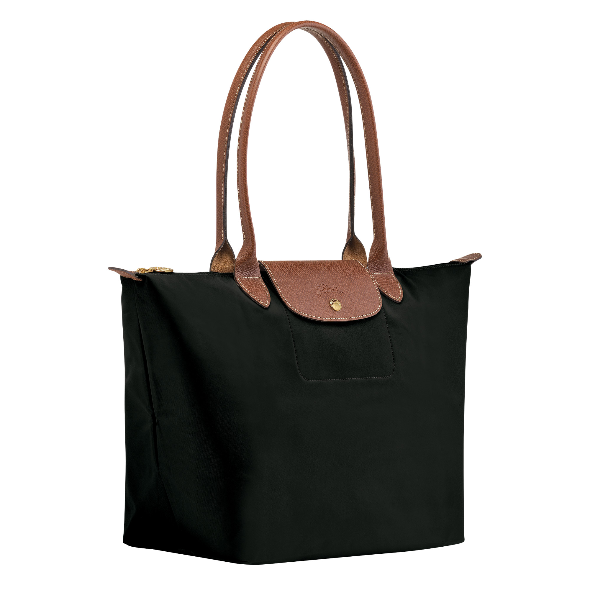 Le Pliage Original L Tote bag Black - Recycled canvas | Longchamp US | Longchamp