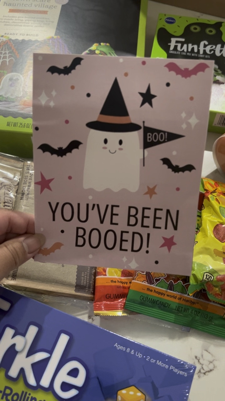 Making a fun family night boo basket for a family near by! 

#LTKHalloween #LTKFamily #LTKKids