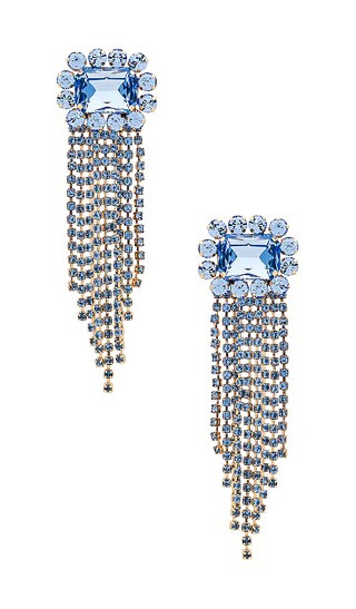 Evie Earrings in Blue | Revolve Clothing (Global)