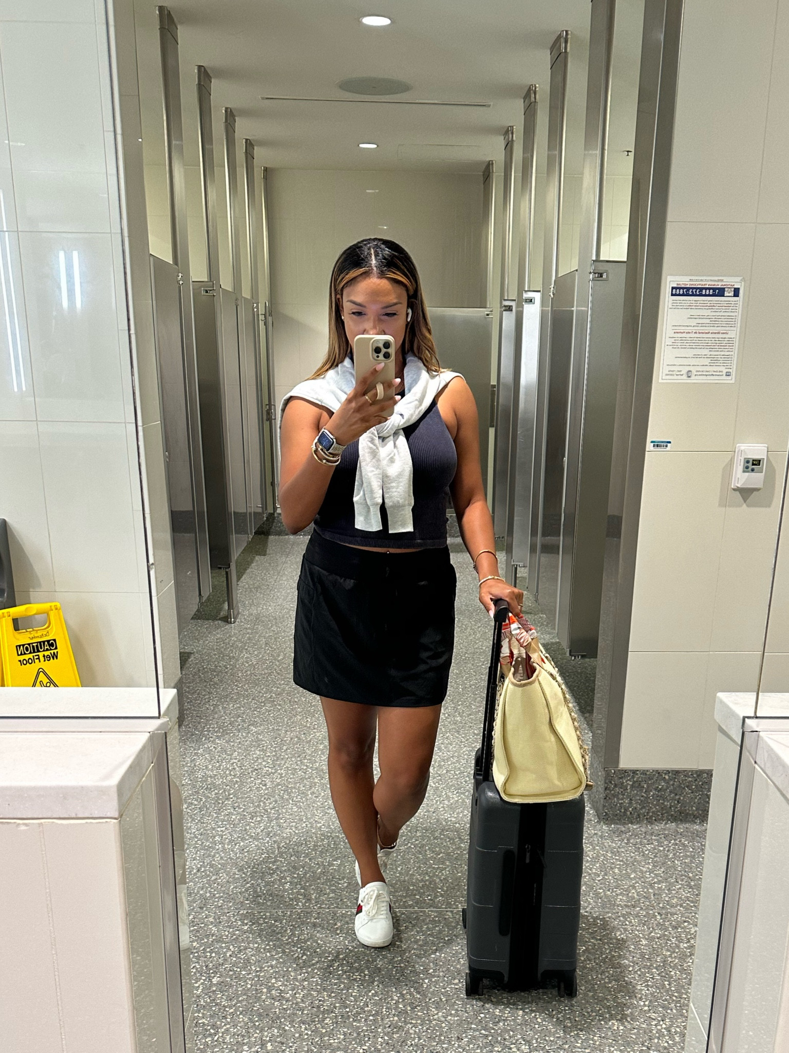 Airport outfit, vacation outfit , vacation , airport , carry on suitcase , target , sneakers, Chanel 

#LTKMostLoved #LTKtravel #LTKfindsunder100