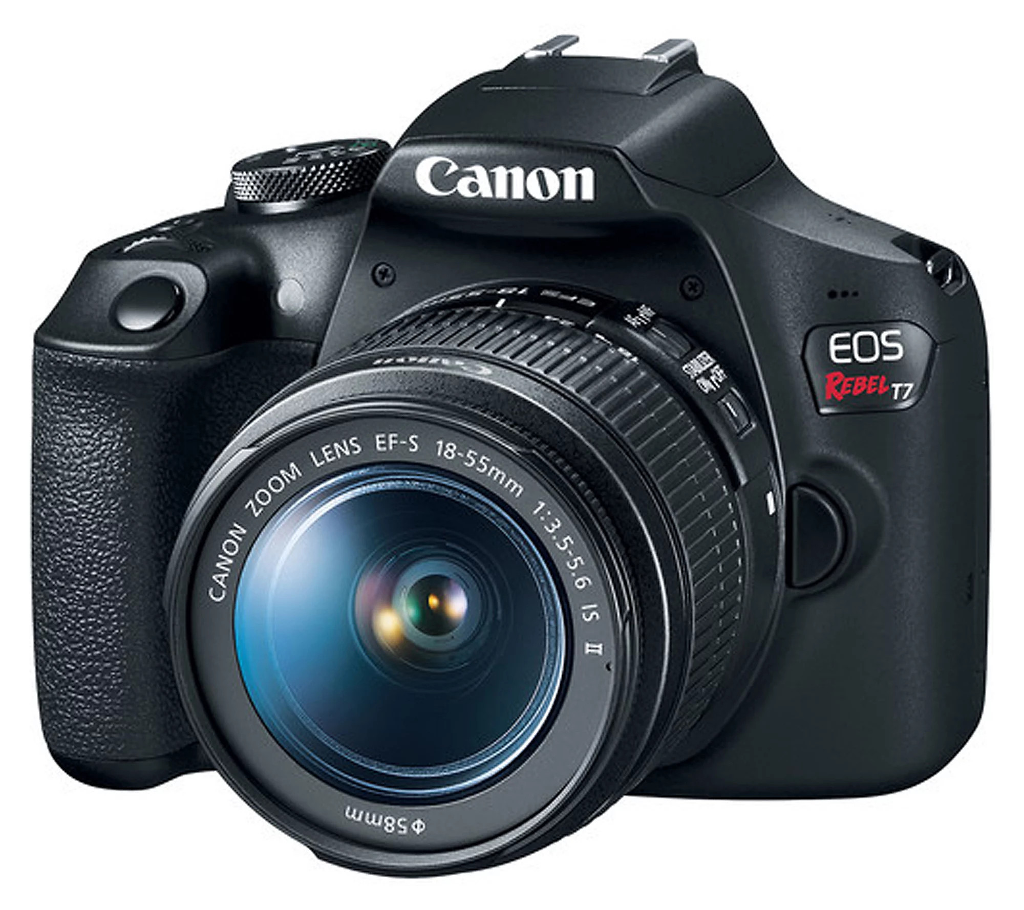 Canon EOS Rebel T7 DSLR Camera w/ EF-S 18-55mmLens Kit Bundle | QVC