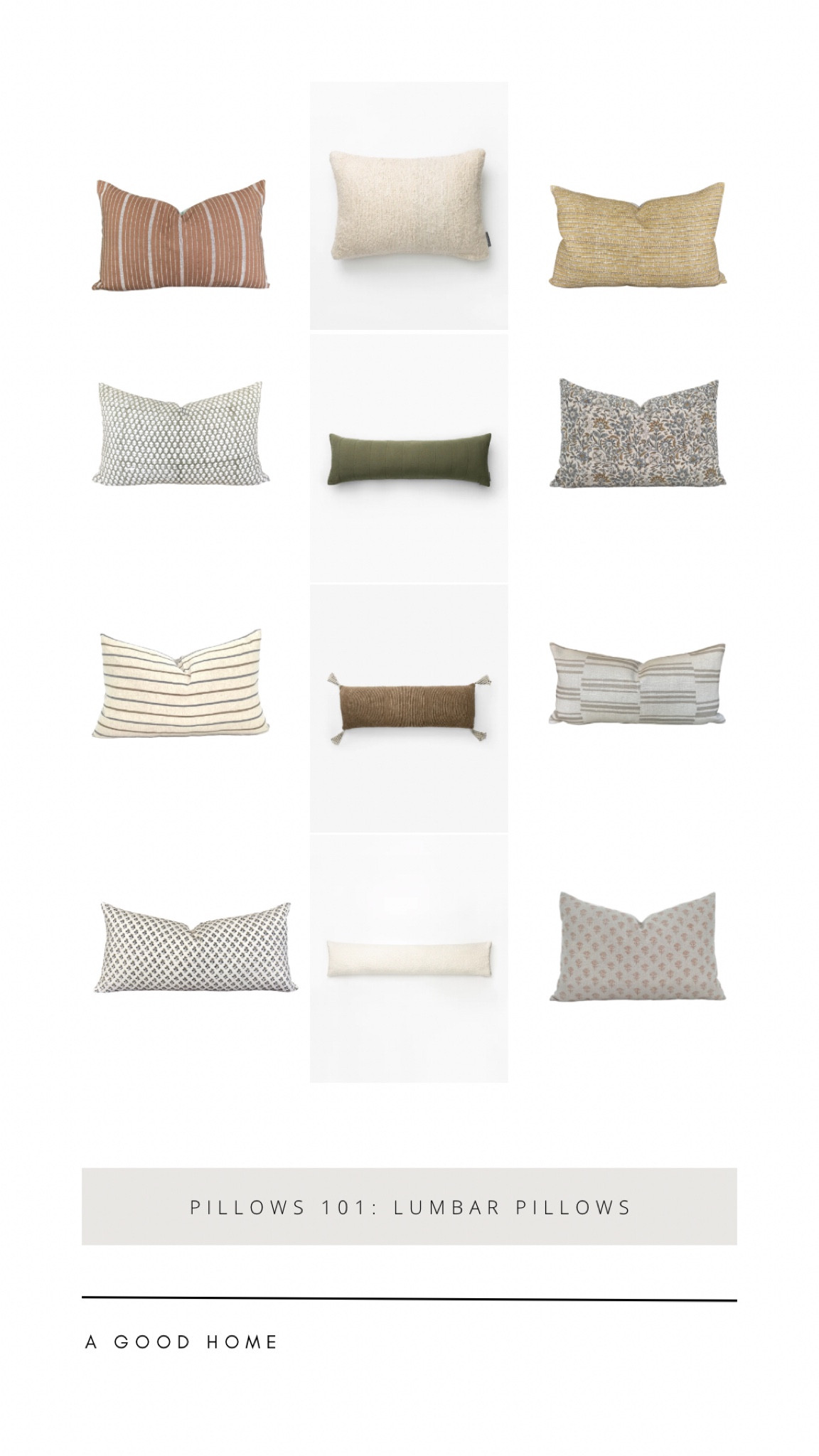 Pillows 101: Lumbar Pillows