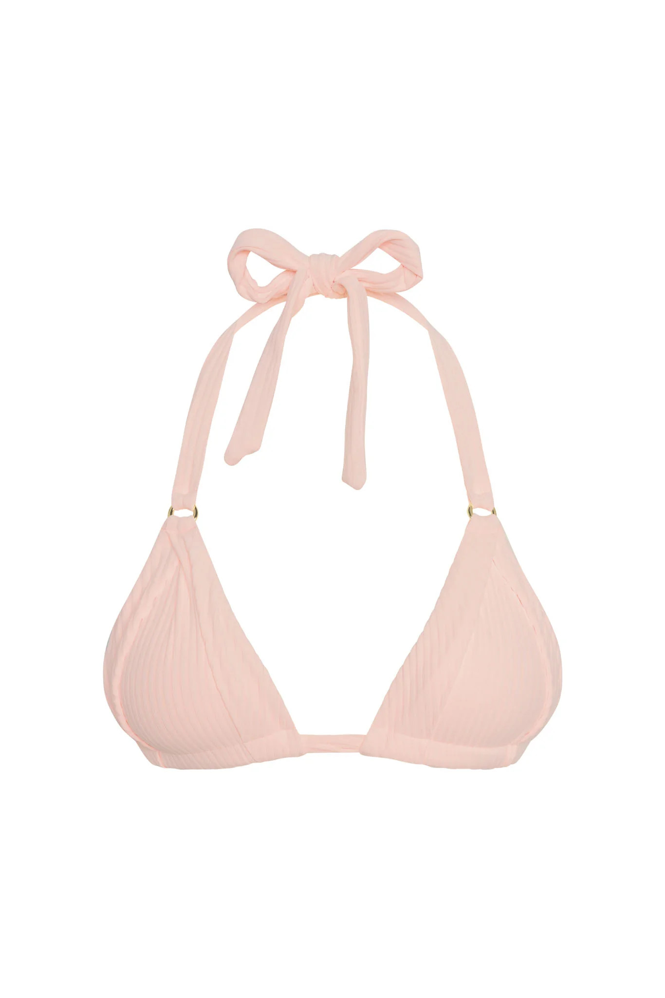 Morocco Top - Powder Pink Rib | Monday Swimwear
