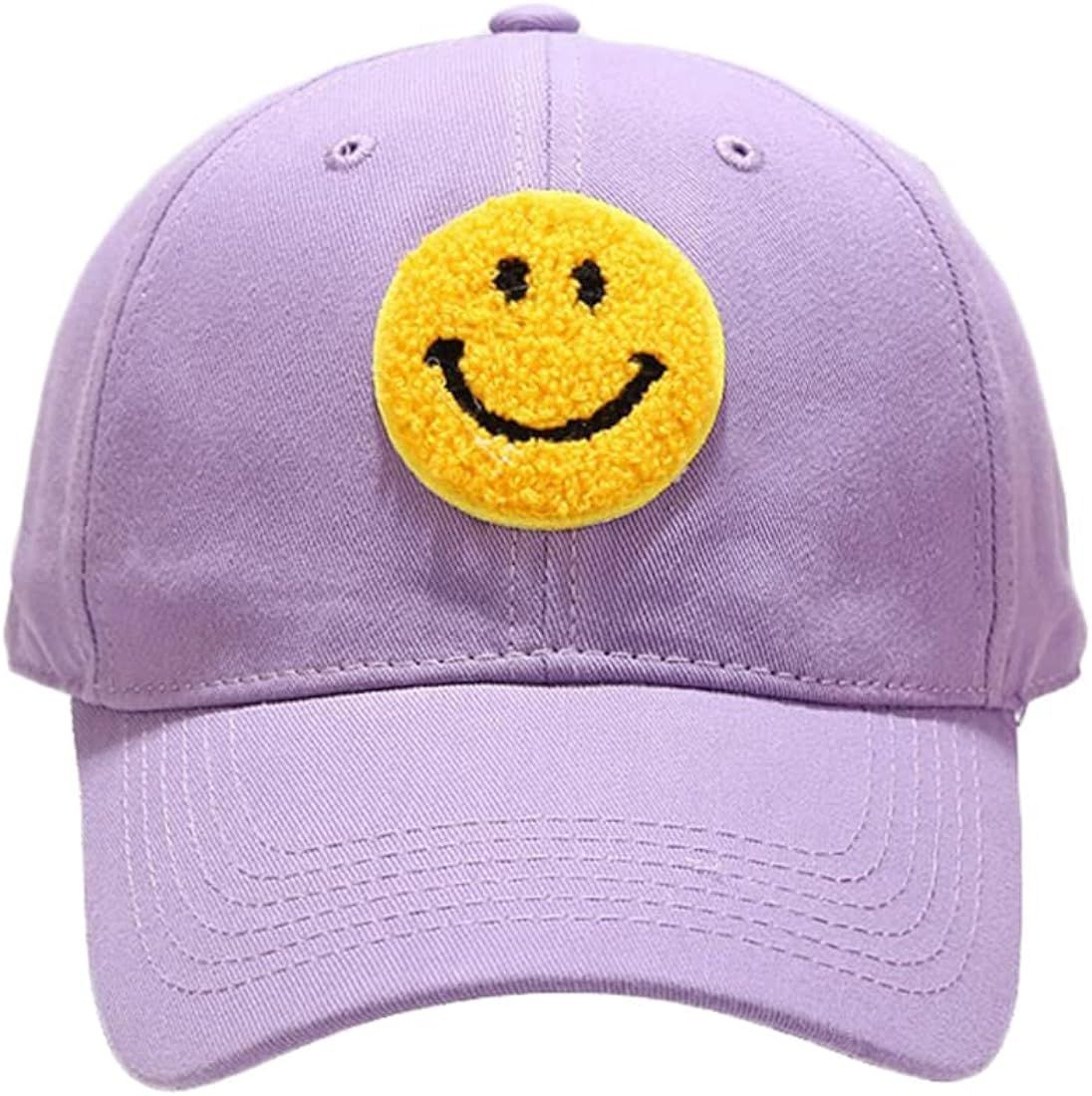 GEGEEN DOMOG Smiley Face Hat Trucker Hats Adjustable Smile Baseball Cap Summer Preppy Y2k Hat for... | Amazon (US)