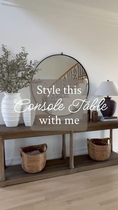 Love this foyer decor for our entryway console table! 

#LTKstyletip #LTKhome #LTKsalealert