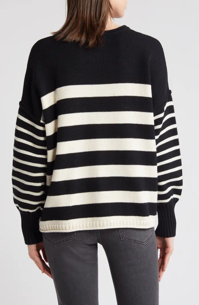 Conway Mixed Stripe Pullover | Nordstrom