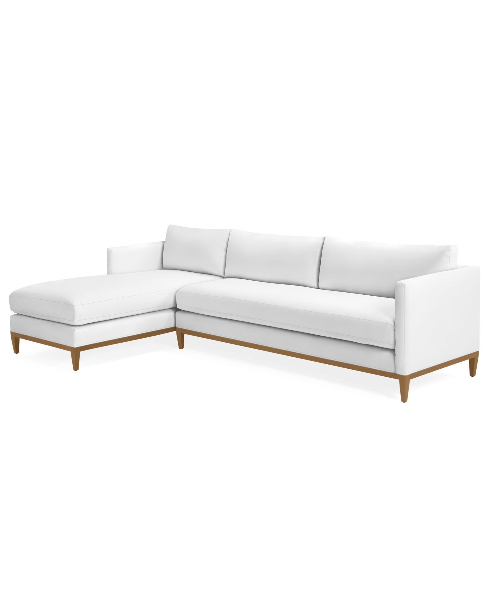 Barton Chaise Sectional - Left-Facing | Serena and Lily