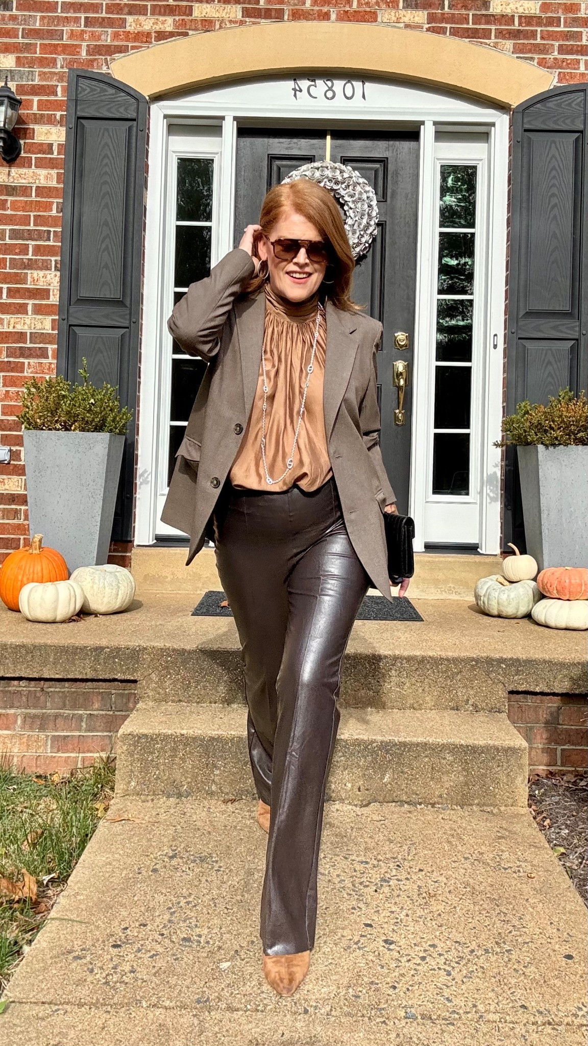 50 shades of brown 🤎 what I wore for hubby’s birthday 🎁 

#LTKOver40 #LTKStyleTip #LTKMidsize