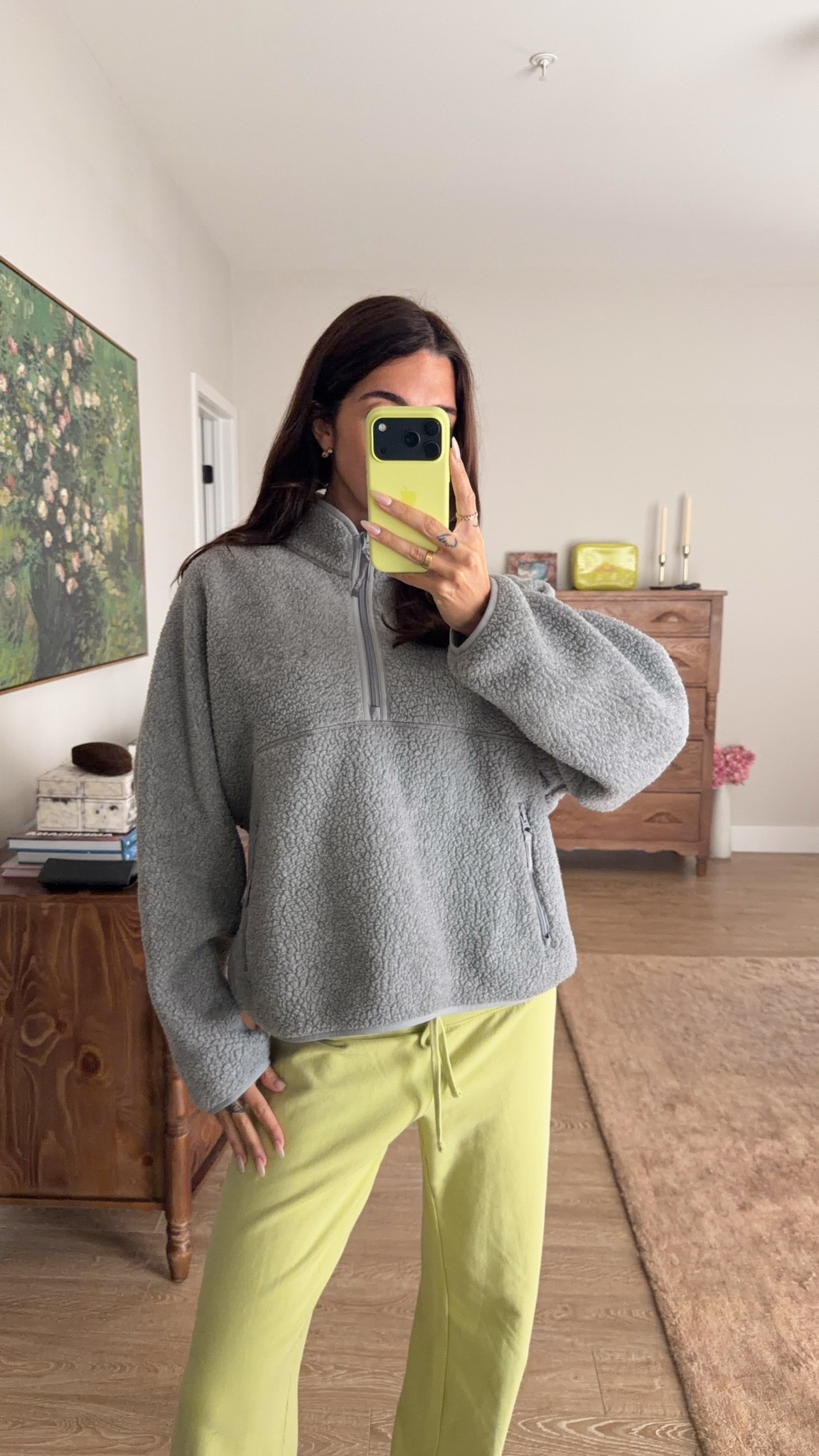 Aritzia fleece! In an XL for oversized boxy fit

#LTKdayinmylife #LTKSeasonal #LTKActive