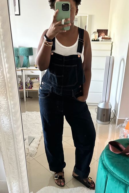 Another pair of overalls I love. Under 100 also wearing a medium 

#LTKFind #LTKunder100