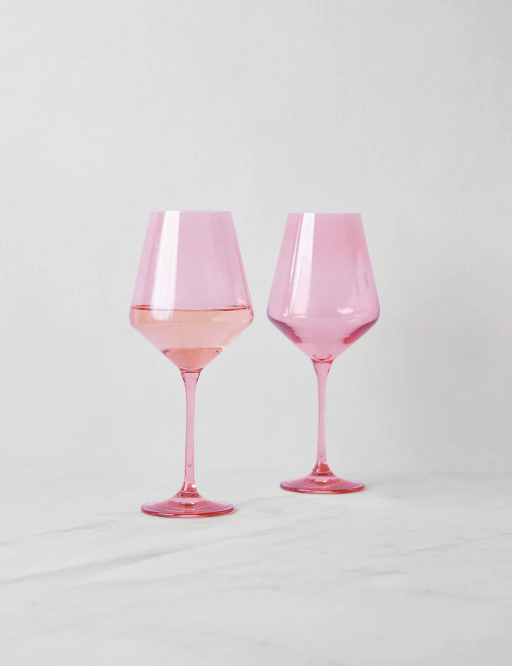 Stemware (Set of 2) by Estelle Colored Glass | Lulu and Georgia 
