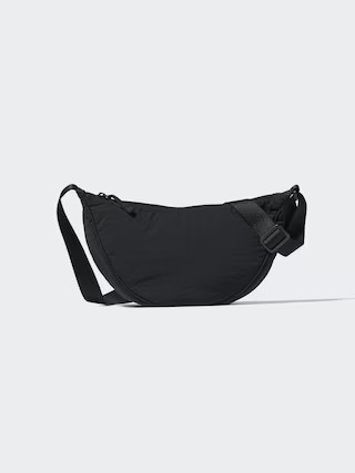 Round Mini Shoulder Bag Black UNIQLO US | UNIQLO (US)