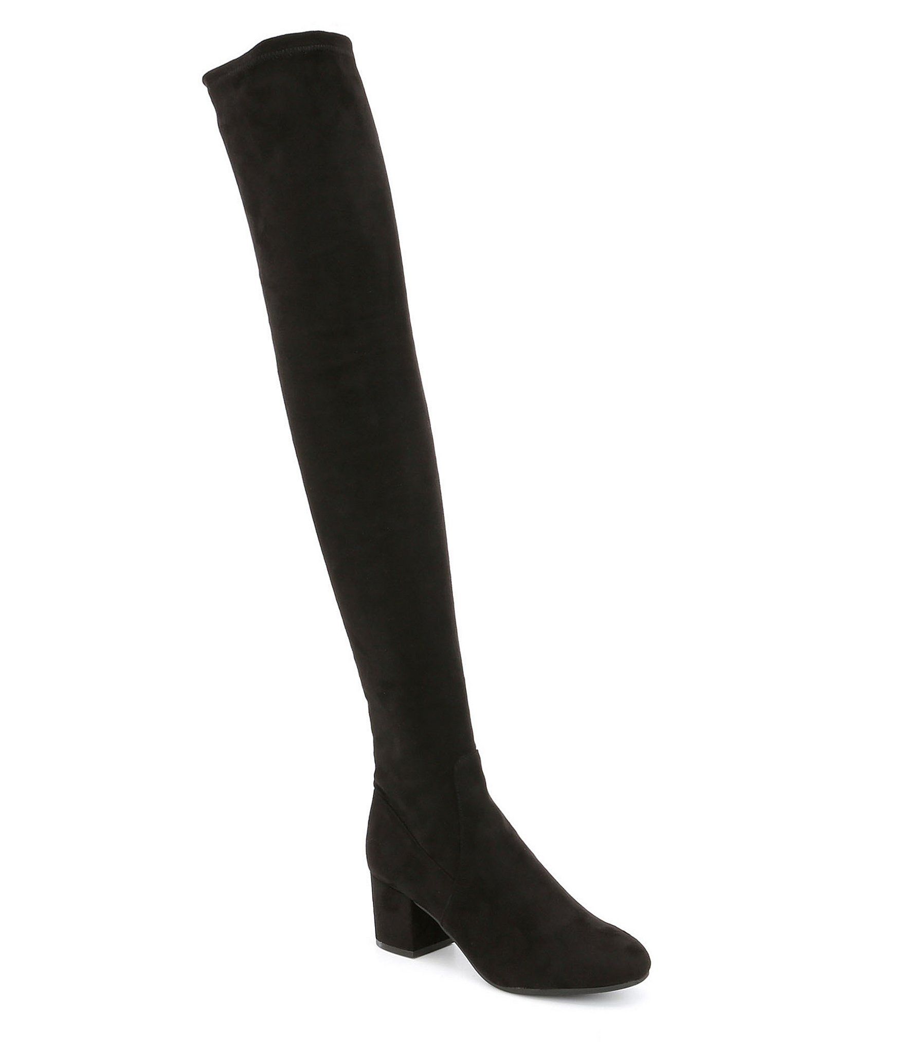 Steve Madden Isaac Microsuede Over The Knee Dress Boots | Dillards Inc.