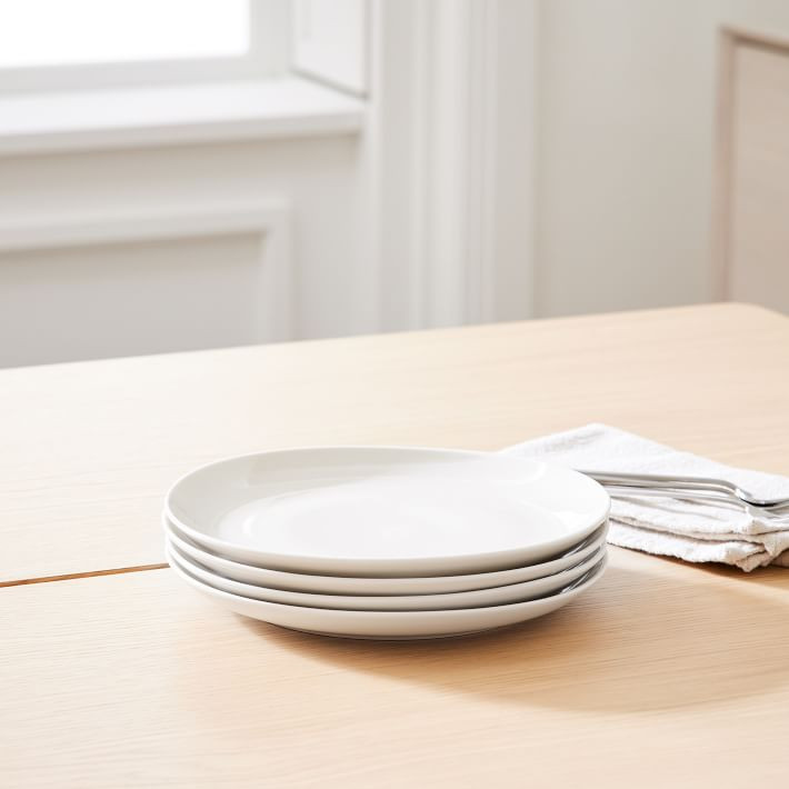 Organic Porcelain Salad Plate Sets | West Elm (US)